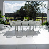 Roma XL Malibu - 9pce (215x100) - Outdoor Dining Set