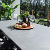 Roma XL Malibu - 9pce (215x100) - Outdoor Dining Set