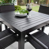 Shelby Aria - 5pce (90x90) - Outdoor Dining Set