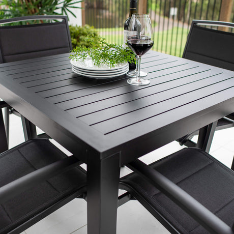 Shelby Aria - 5pce (90x90) - Outdoor Dining Set