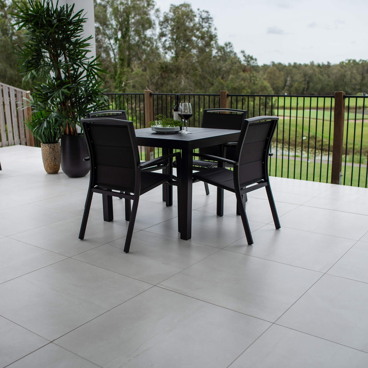 Shelby Aria - 5pce (90x90) - Outdoor Dining Set
