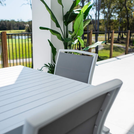 Shelby Bergen - 11pce (280x100) - Outdoor Dining Set