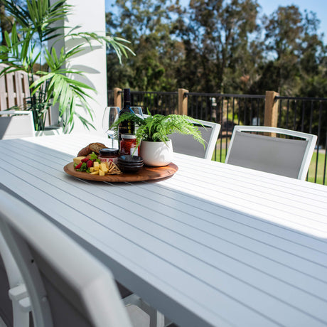 Shelby Bergen - 11pce (280x100) - Outdoor Dining Set