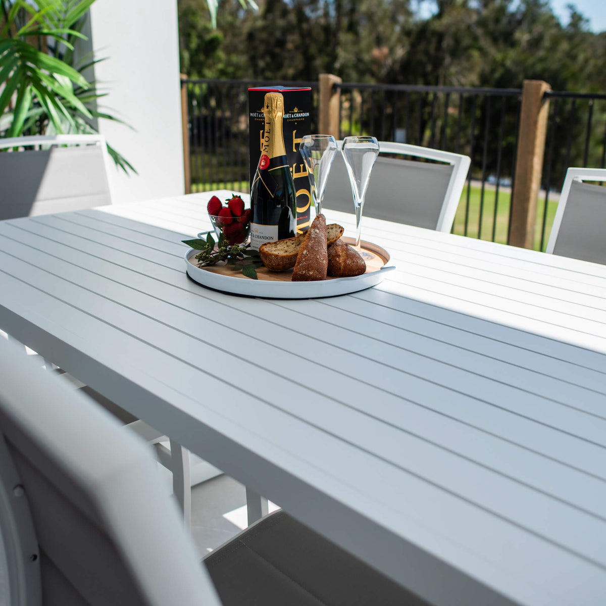 Shelby Bergen - 7pce (180x100) - Outdoor Dining Set
