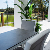 Shelby Chester Moon - 9pce (215x100) - Outdoor Dining Set
