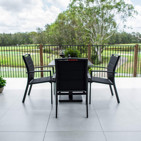 Shelby Lennox - 5pce (80x80) - Outdoor Dining Set