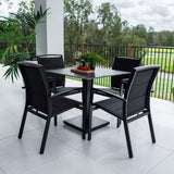 Shelby Lennox - 5pce (80x80) - Outdoor Dining Set