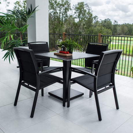 Shelby Lennox - 5pce (80x80) - Outdoor Dining Set
