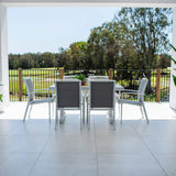 Shelby Malibu - 7pce (150x80) - Outdoor Dining Set