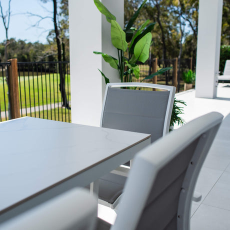 Shelby Malibu - 7pce (150x80) - Outdoor Dining Set