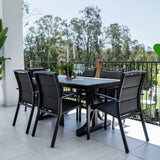 Shelby Malibu - 7pce (150x80) - Outdoor Dining Set
