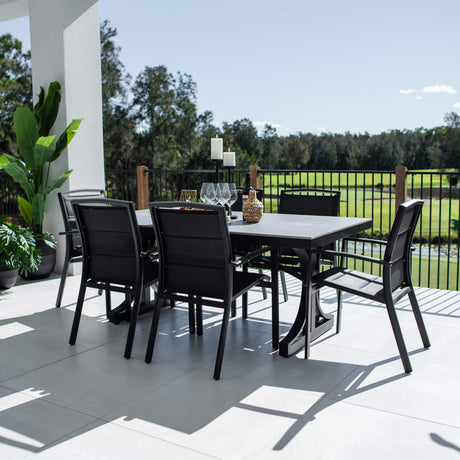 Shelby Malibu - 7pce (180x100) - Outdoor Dining Set