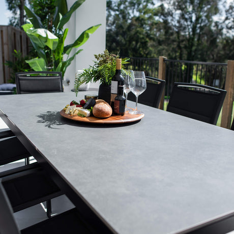 Shelby Malibu - 9pce (215x100) - Outdoor Dining Set