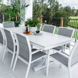 Shelby Malibu - 9pce (215x100) - Outdoor Dining Set