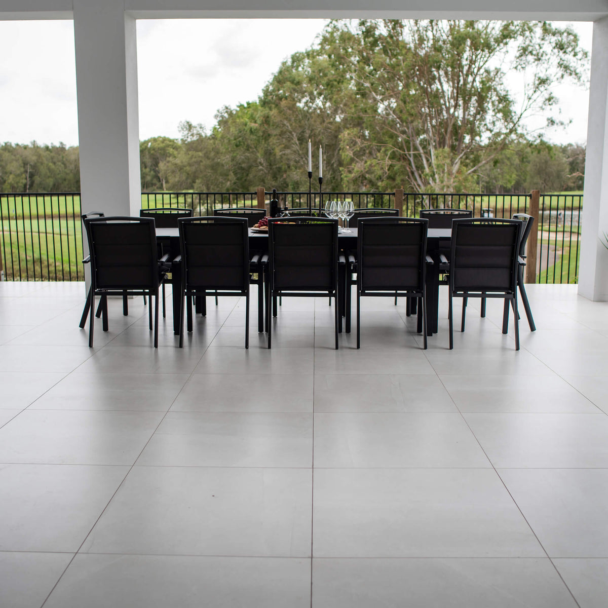 Shelby Nara Extension - 13pce (320x106) - Outdoor Dining Set