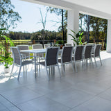 Shelby Nara Extension - 13pce (320x106) - Outdoor Dining Set