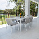 Vienna Rope Aria - 7pce (150x80) - Outdoor Dining Set