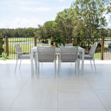 Vienna Rope Aria - 7pce (150x80) - Outdoor Dining Set