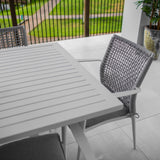 Vienna Rope Bergen - 7pce (180x100) - Outdoor Dining Set
