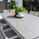 Vienna Rope Chester Moon - 9pce (215x100) - Outdoor Dining Set