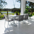 Vienna Rope Malibu - 7pce (150x80) - Outdoor Dining Set