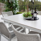 Vienna Rope Malibu - 7pce (180x100) - Outdoor Dining Set