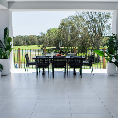 Vienna Rope Malibu - 9pce (215x100) - Outdoor Dining Set