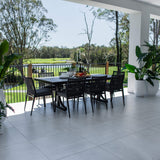 Vienna Rope Malibu - 9pce (215x100) - Outdoor Dining Set