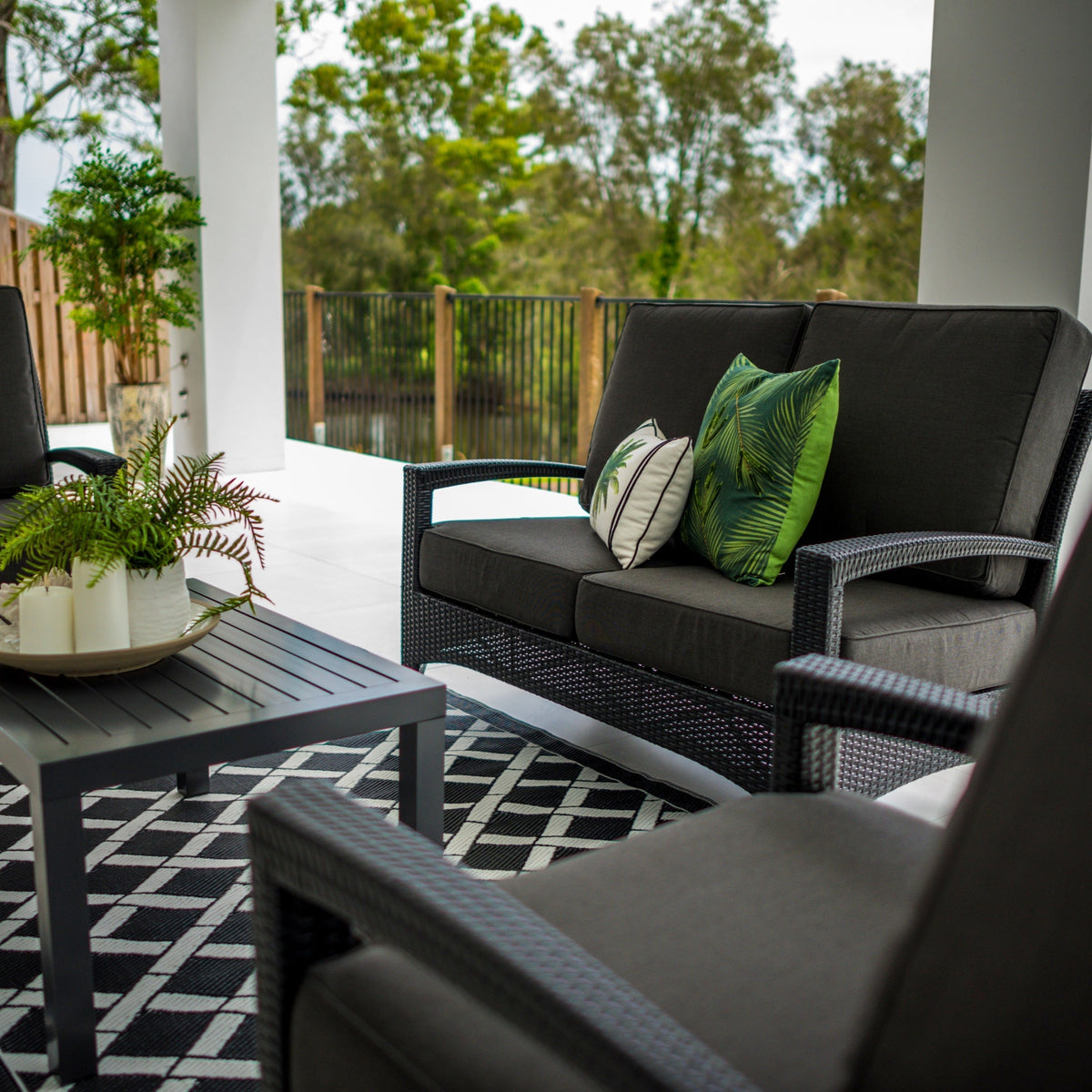 Ascot 2 - 4pce - Outdoor Lounge Setting
