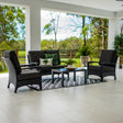 Ascot 2 - 4pce - Outdoor Lounge Setting