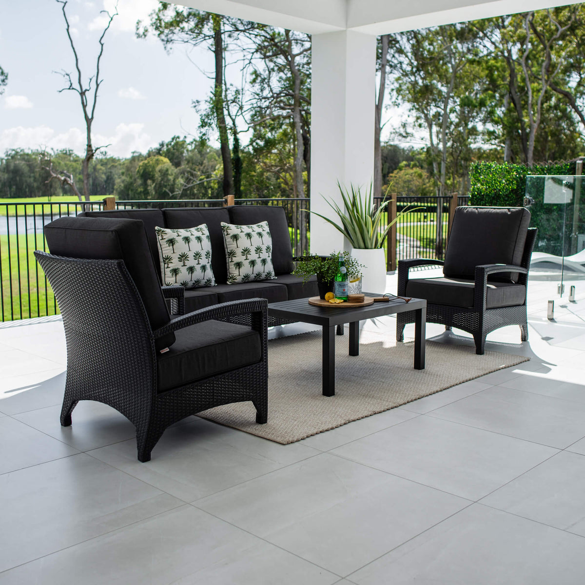 Ascot 3 - 4pce - Outdoor Lounge Setting