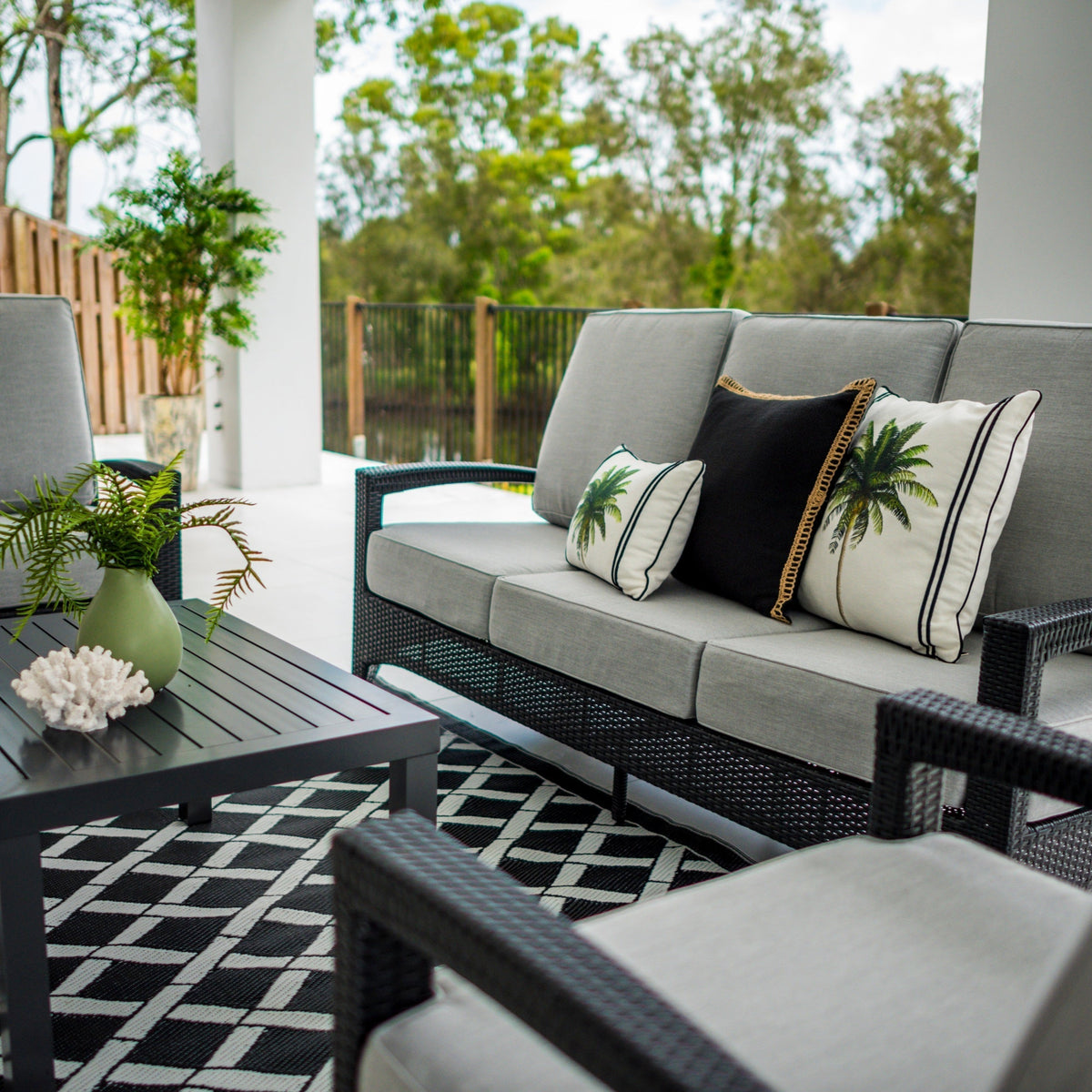 Ascot 3 - 4pce - Outdoor Lounge Setting