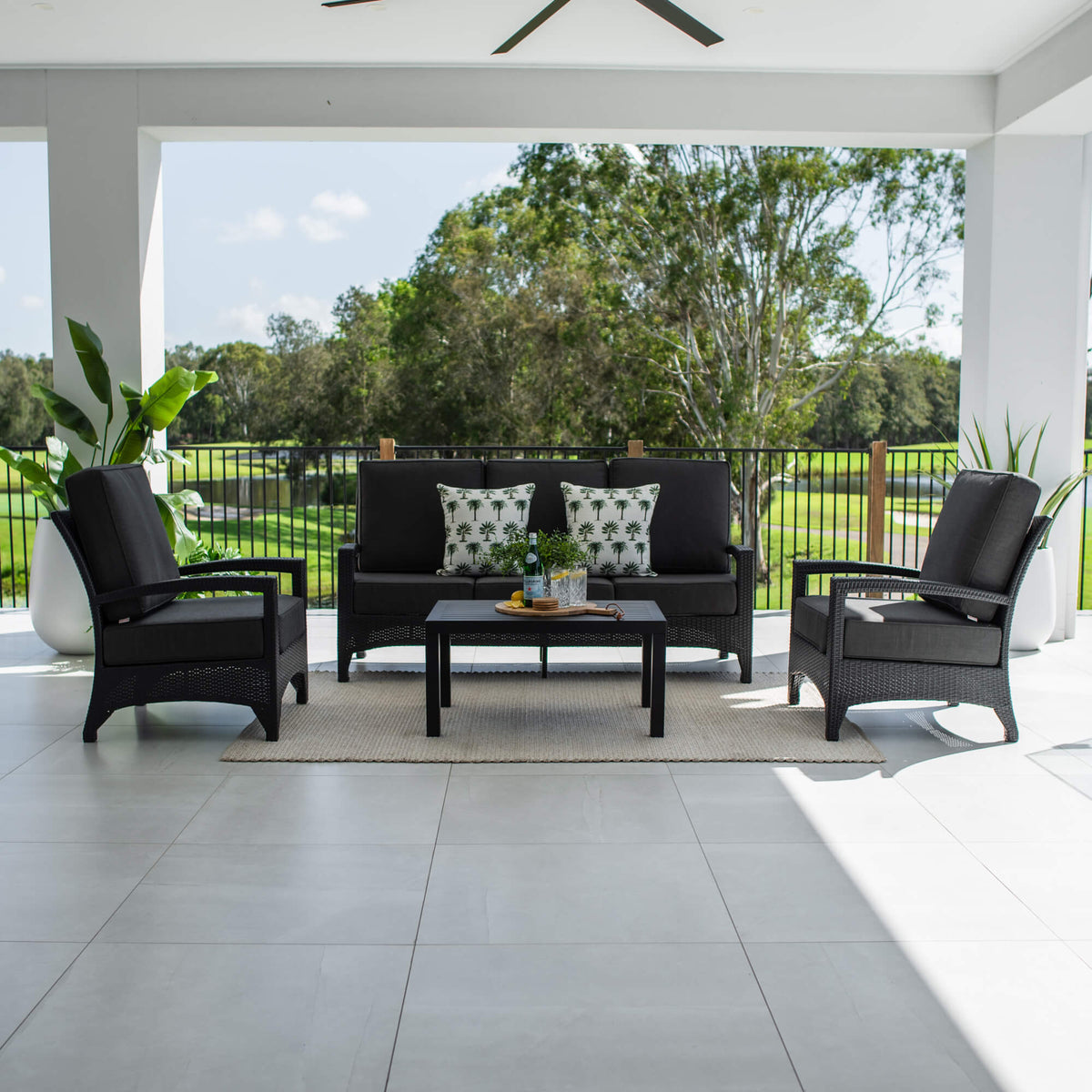Ascot 3 - 4pce - Outdoor Lounge Setting