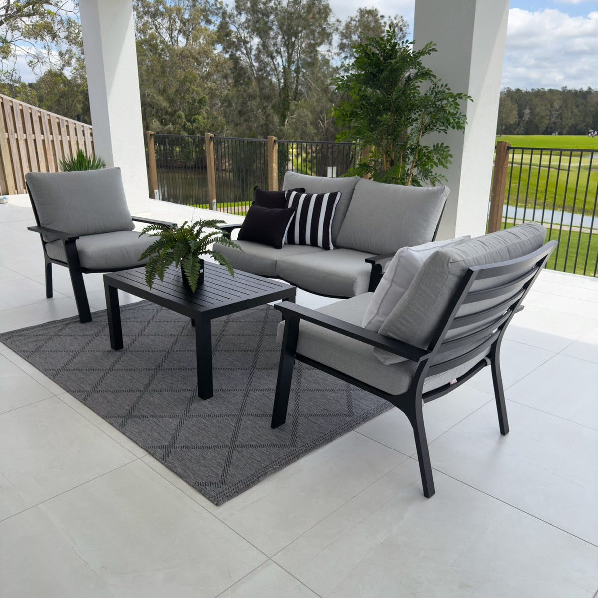 Bermuda 2 - 4pce - Outdoor Lounge Setting
