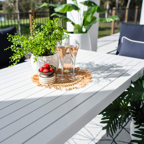 Bermuda 2 Low Dining - 4pce - Outdoor Lounge Setting