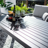 Bermuda 2 Low Dining - 4pce - Outdoor Lounge Setting
