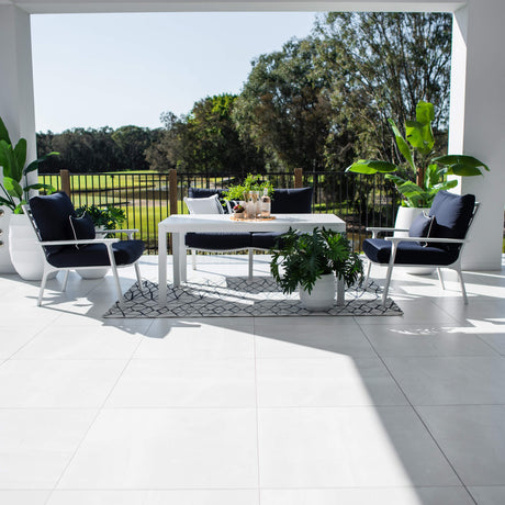 Bermuda 2 Low Dining - 4pce - Outdoor Lounge Setting