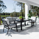 Bermuda 3 Low Dining - 4pce - Outdoor Lounge Setting