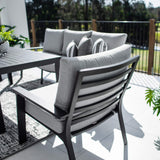 Bermuda 3 Low Dining - 4pce - Outdoor Lounge Setting