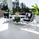 Bermuda 3 Low Dining - 4pce - Outdoor Lounge Setting