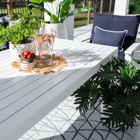 Bermuda 3 Low Dining - 4pce - Outdoor Lounge Setting