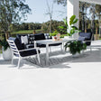 Bermuda 3 Low Dining - 4pce - Outdoor Lounge Setting
