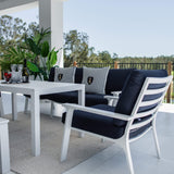 Bermuda 3 Low Dining - 5pce - Outdoor Lounge Setting