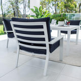 Bermuda 3 Low Dining - 5pce - Outdoor Lounge Setting