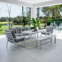 Bermuda 3 Low Dining - 5pce - Outdoor Lounge Setting