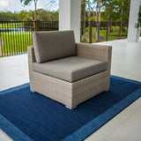 Cuban Modular - 5pce - Bone Outdoor Lounge Setting