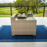 Cuban Modular - 5pce - Bone Outdoor Lounge Setting