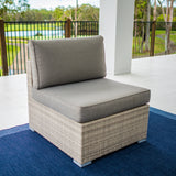 Cuban Modular - 5pce - Bone Outdoor Lounge Setting