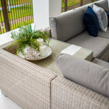 Cuban Modular - 7pce - Bone Outdoor Lounge Setting