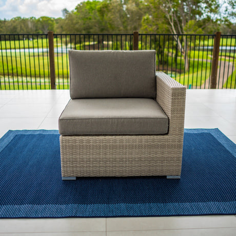 Cuban Modular - 7pce - Bone Outdoor Lounge Setting